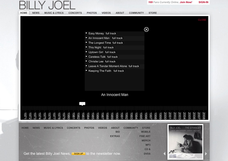 Billy Joel Timeline - 3